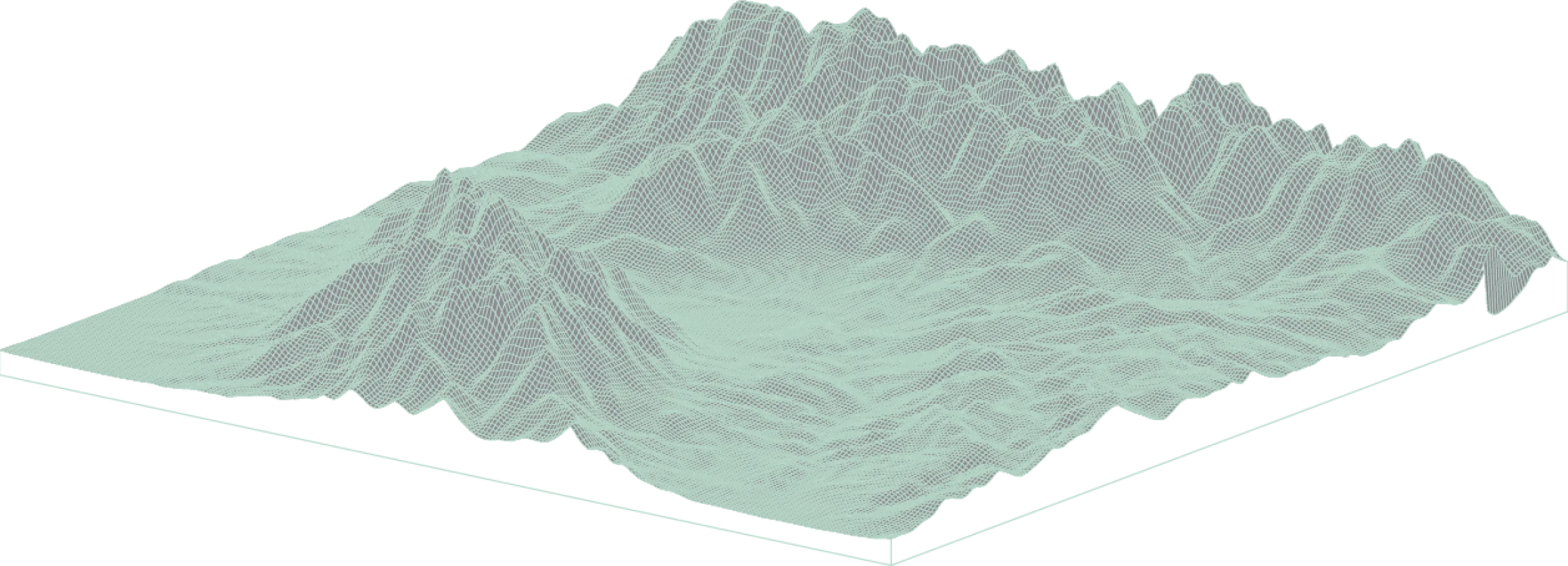 3d mountain